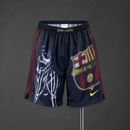 Calções FC Barcelona 2000-01 Principal