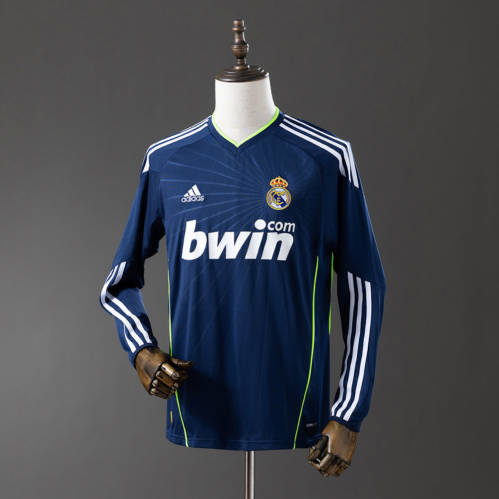 Camisola Manga Comprida Real Madrid 2010-11 Alternativa