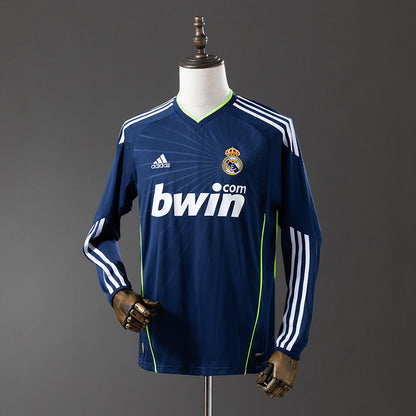 Camisola Manga Comprida Real Madrid 2010-11 Alternativa