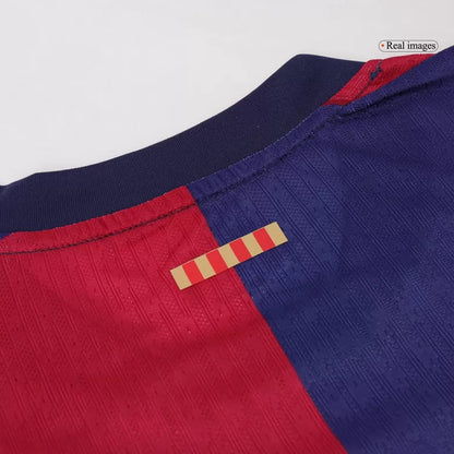 Camisola FC Barcelona 2024-25 Principal Edição 125º Aniversário Versão Adepto