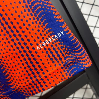 Camisola Schalke 04 2025-26 Alternativa Laranja Versão Adepto