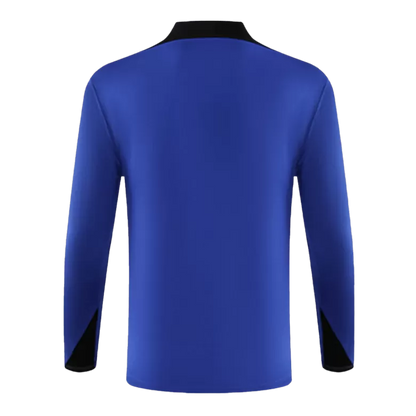 Fato de Treino FC Barcelona 2024-25 - Camisola com Fecho