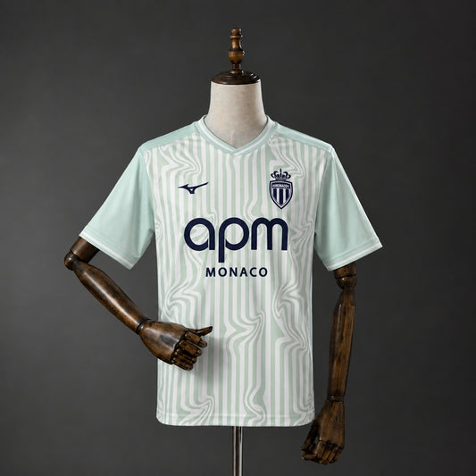 Camisola AS Monaco 2026-27 Alternativa Verde Versão Adepto