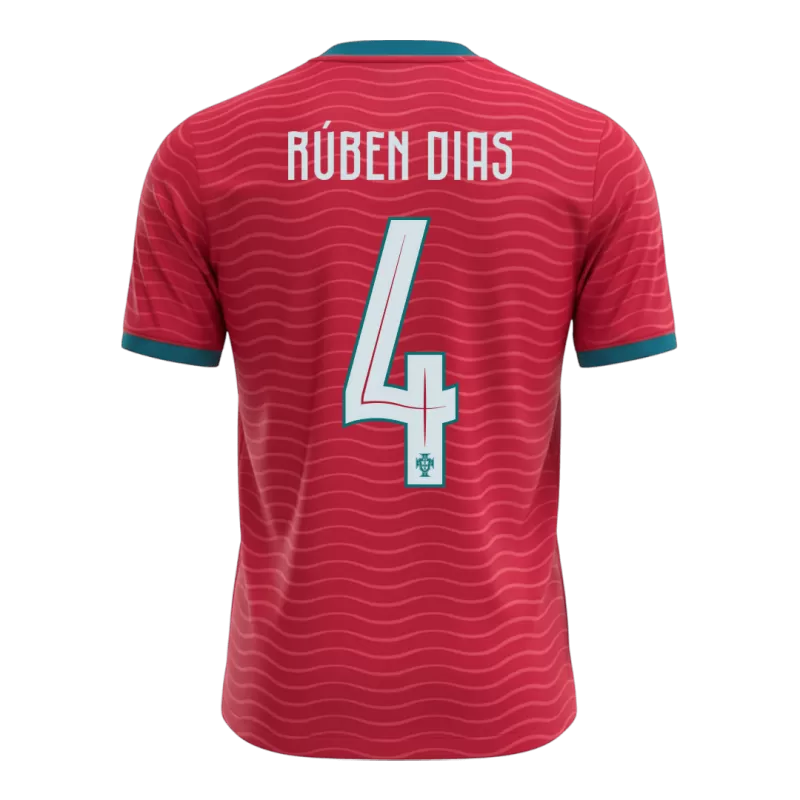 Camisola Portugal 2026 Principal Versão Adepto RÚBEN DIAS #4