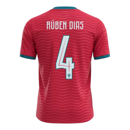 Camisola Portugal 2026 Principal Versão Adepto RÚBEN DIAS #4