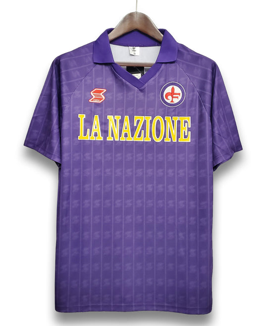 Camisola ACF Fiorentina 1989-90 Principal