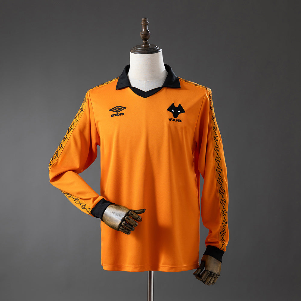 Camisola Manga Comprida WOL 1980-81 Principal Versão Adepto