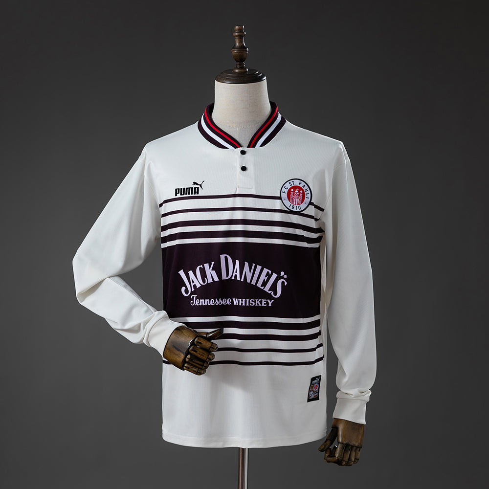 Camisola Manga Comprida St. Pauli 1997-98 Principal Versão Adepto