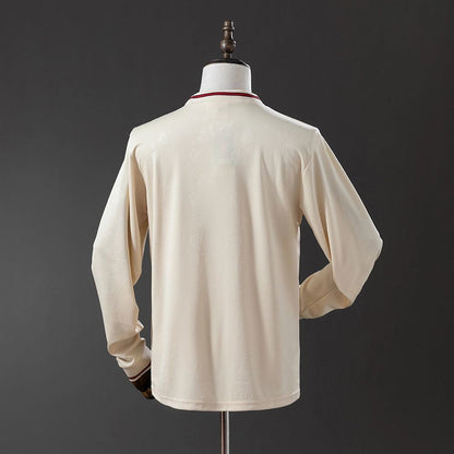 Camisola Manga Comprida LIV 1996-97 Alternativa Creme Versão Adepto