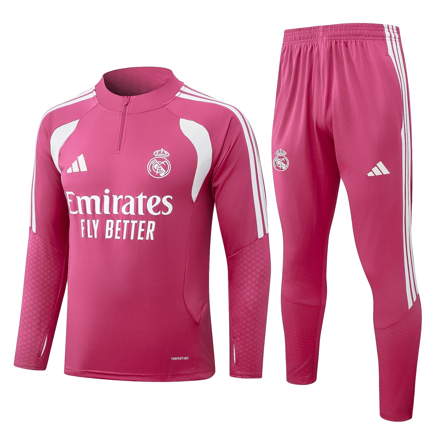 Fato de Treino Real Madrid CF 2026-27 - Camisola com Fecho