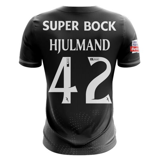 Camisola SCP 2025-26 Alternativa Preta Versão Adepto HJULMAND #42