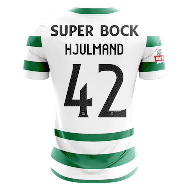Camisola SCP 2025-26 Principal Versão Adepto HJULMAND #42
