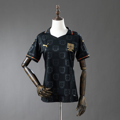 Camisola Portugal 2026 Edição Pantera-Negra Eusebio Versão Mulher