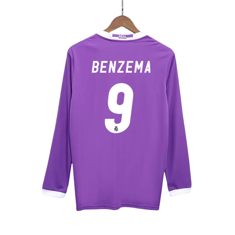 Camisola Manga Comprida Real Madrid 2016-17 Alternativa BENZEMA #9