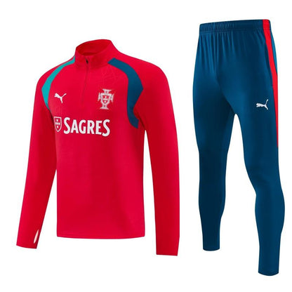 Fato de Treino Portugal 2026 - Camisola com Fecho