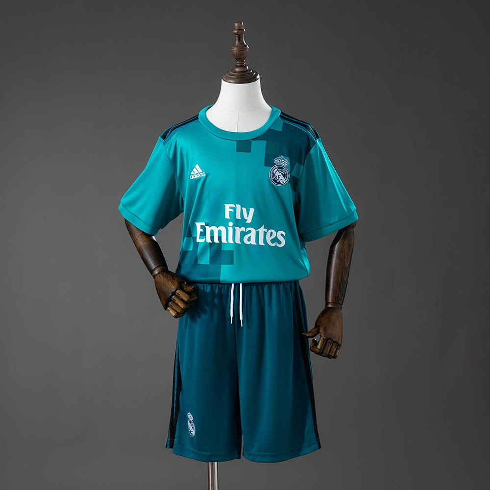 Kit Criança Real Madrid CF 2017-18 Alternativo