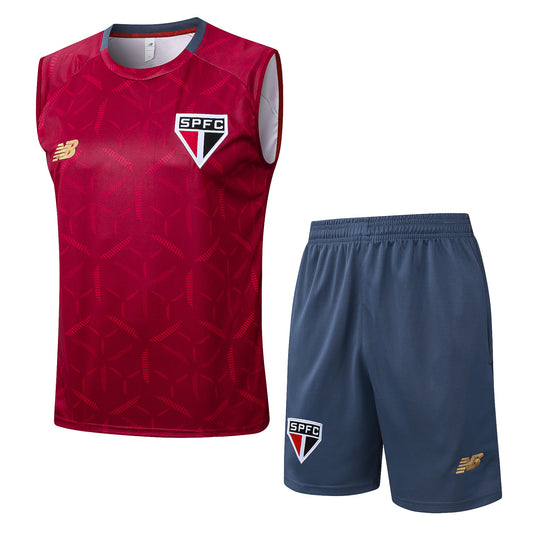 Kit Treino Manga Cava São Paulo FC 2025-26