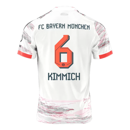 Camisola FC Bayern 2025-26 Alternativa Creme Versão Adepto KIMMICH #6