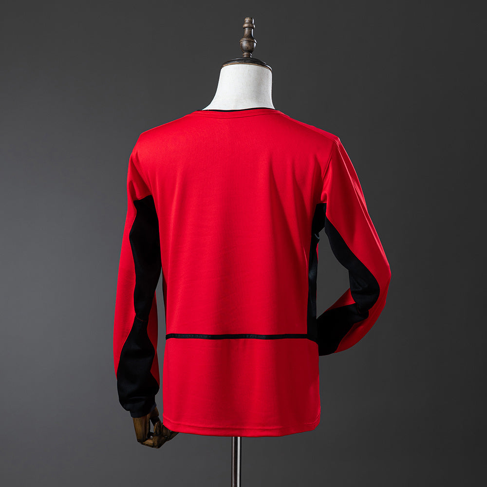 Camisola Manga Comprida M-UNITED 2002-03 Principal Versão Adepto
