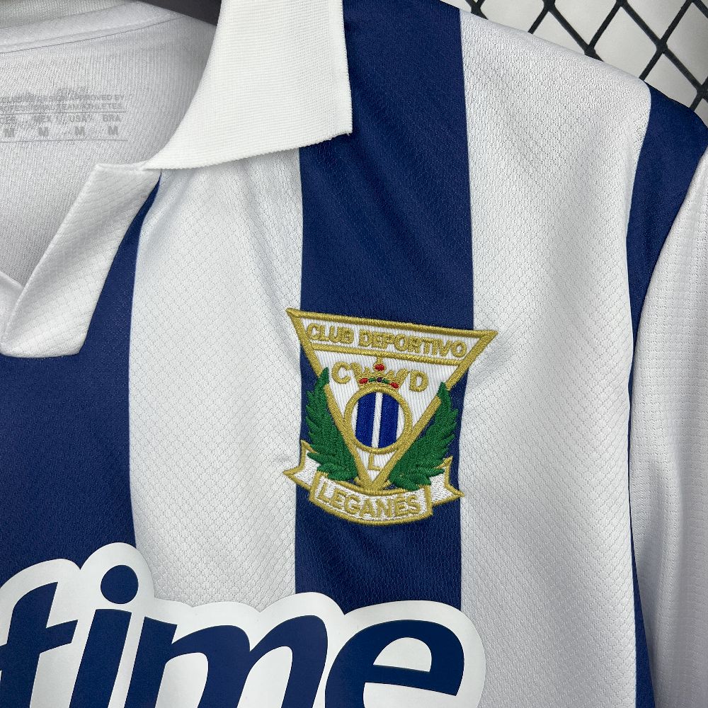 Camisola CD Leganes 2024-24 Alternativa Preta Versão Adepto