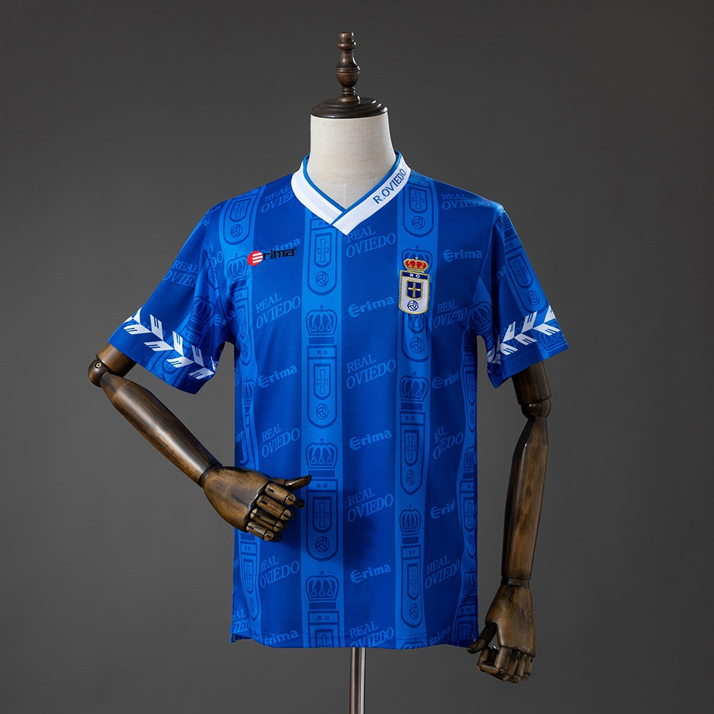 Camisola Real Oviedo 1998-99 Principal Versão Adepto