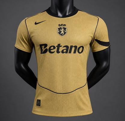 Camisola S.C.P. 2026-27 Alternativa Amarela Versão Jogador