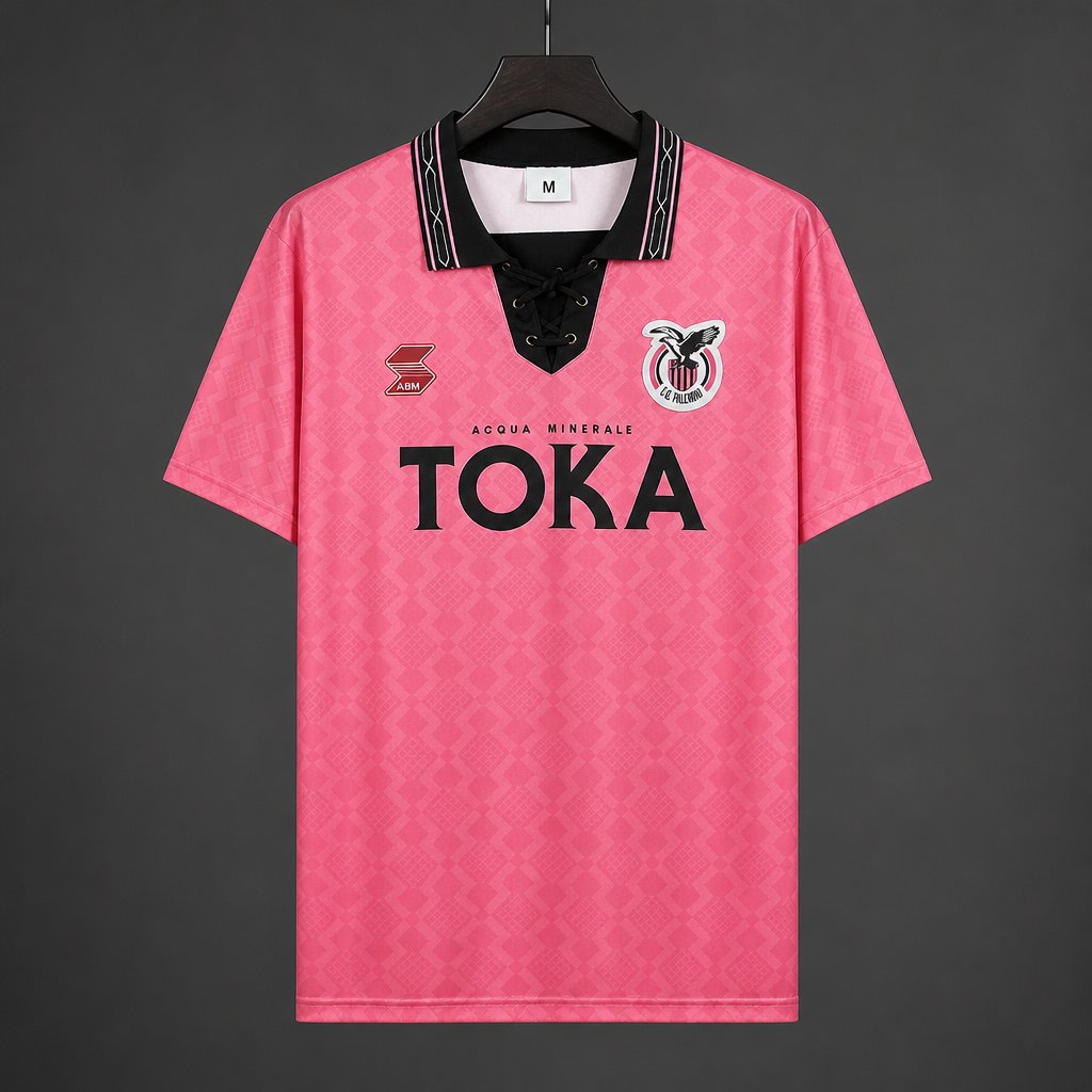 Camisola Palermo FC 1993-94 Principal Versão Adepto