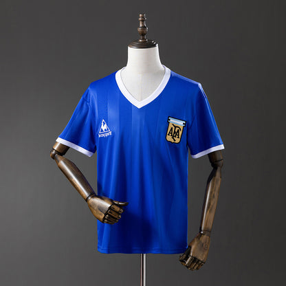 Camisola Argentina 1986 Alternativa Versão Adepto