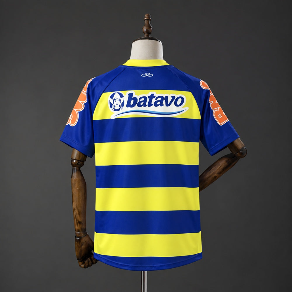 Camisola CR Flamengo 2010-11 Alternativa Amarela Versão Adepto