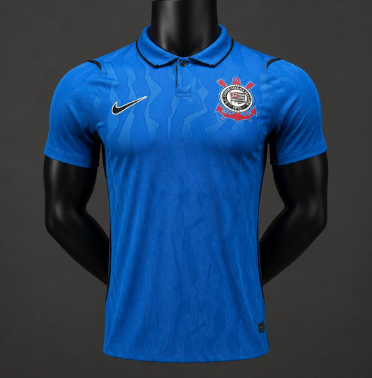 Camisola SC Corinthians 2026-27 Alternativa Azul Versão Jogador