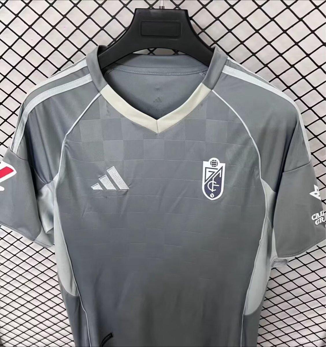 Camisola Granada CF 2025-26 Alternativa Cinzenta Versão Adepto