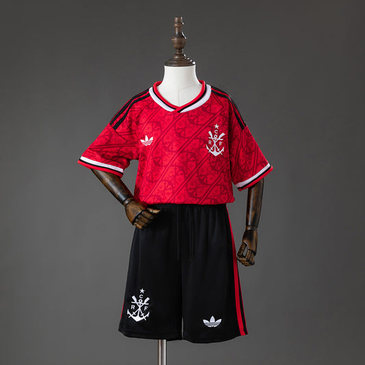 Kit Criança CR Flamengo 2026-27 Alternativo Vermelho