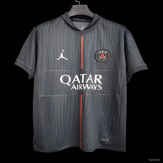 Camisola FC Paris Saint-Germain 2025-26 Alternativa Preta Versão Adepto