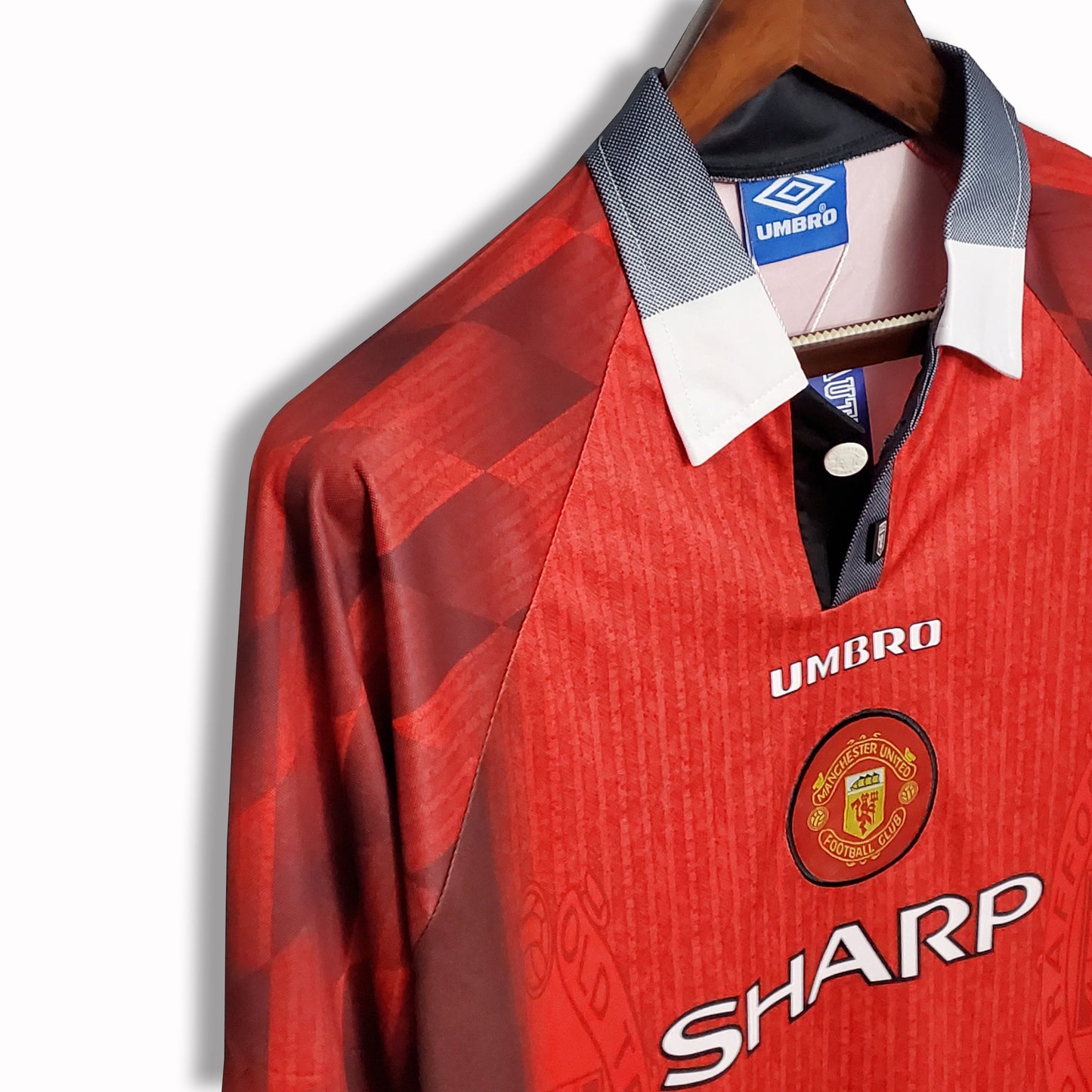 Camisola Manga Comprida M-United 1996-97 Principal