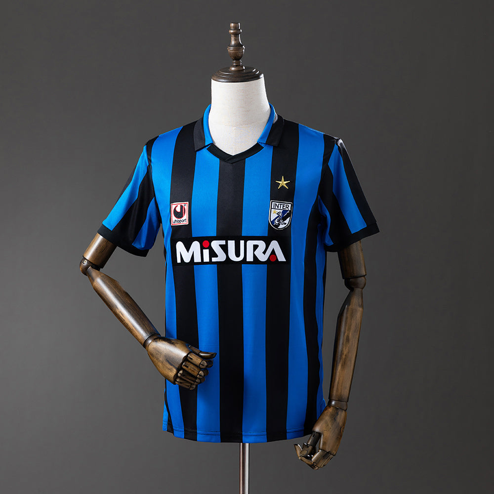 Camisola Inter Milão 1988-89 Principal Versão Adepto