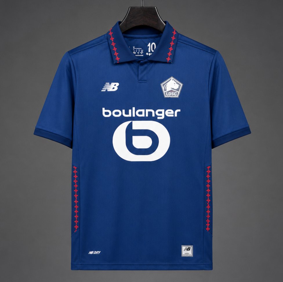 Camisola LOSC Lille 2026-27 Alternativa Azul Versão Adepto