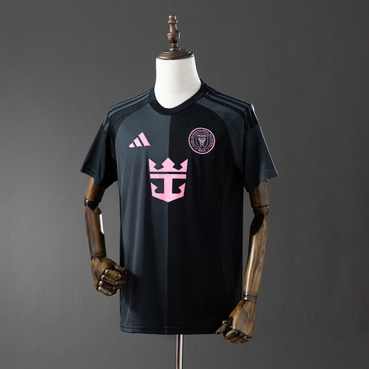 Camisola Inter Miami CF 2025-26 Alternativa Preta Versão Adepto MESSI #10