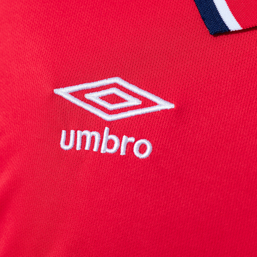 Camisola Rangers FC 2025-26 Alternativa Vermelha Versão Adepto