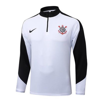 Fato de Treino SC Corinthians 2025-26 - Camisola com Fecho
