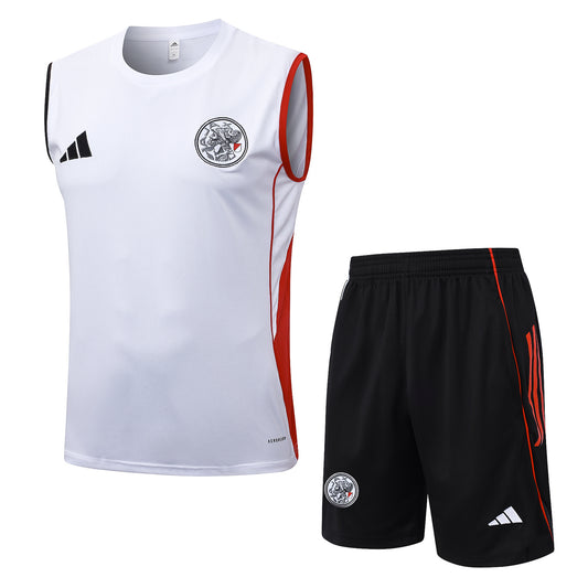 Kit Treino Manga Cava AFC Ajax 2025-26