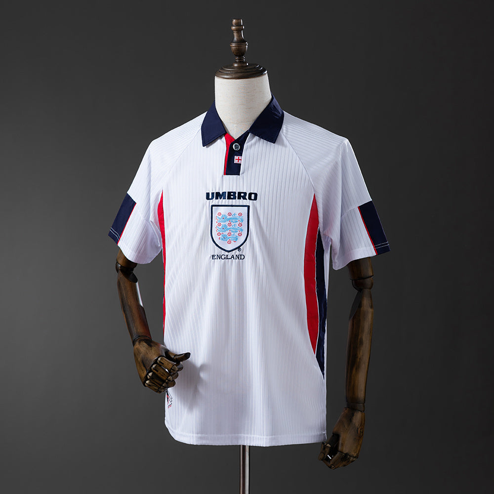 Camisola Inglaterra 1998 Principal Versão Adepto
