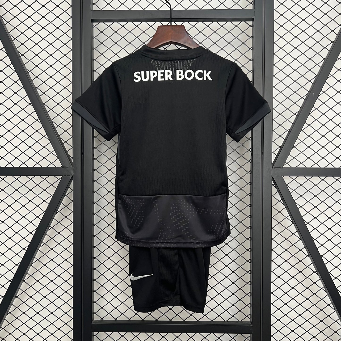 Kit Criança SCP 2025-26 Alternativo Preto