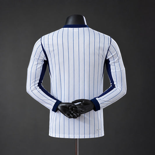 Camisola Manga Comprida Inter Milão 2026-27 Alternativa Branca Versão Jogador