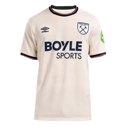 Camisola WH 2025-26 Alternativa Beje Versão Adepto