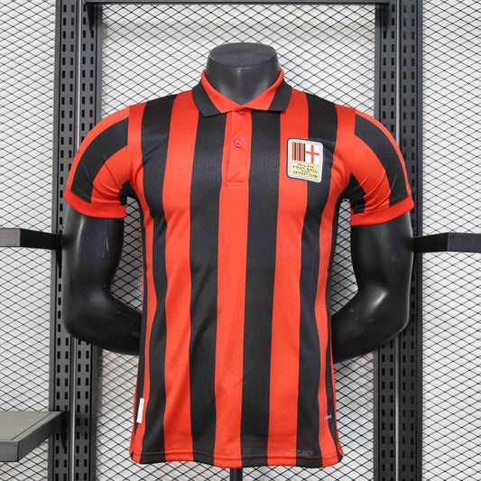 Camisola Ac Milan 2024-25 Edição Especial 125º Aniversario Versão Jogador