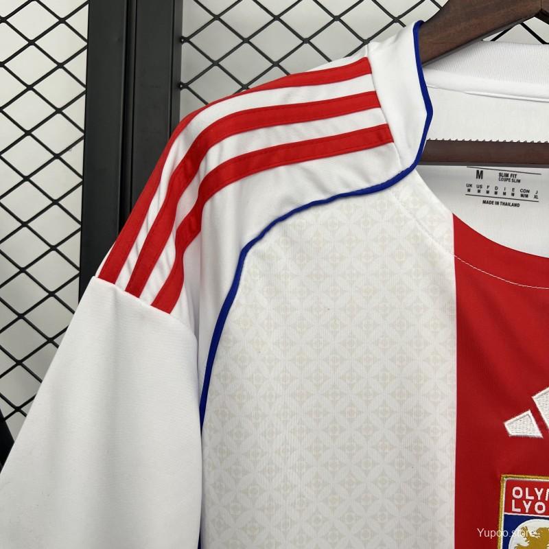Camisola Olympique Lyon 2025-26 Principal Versão Adepto