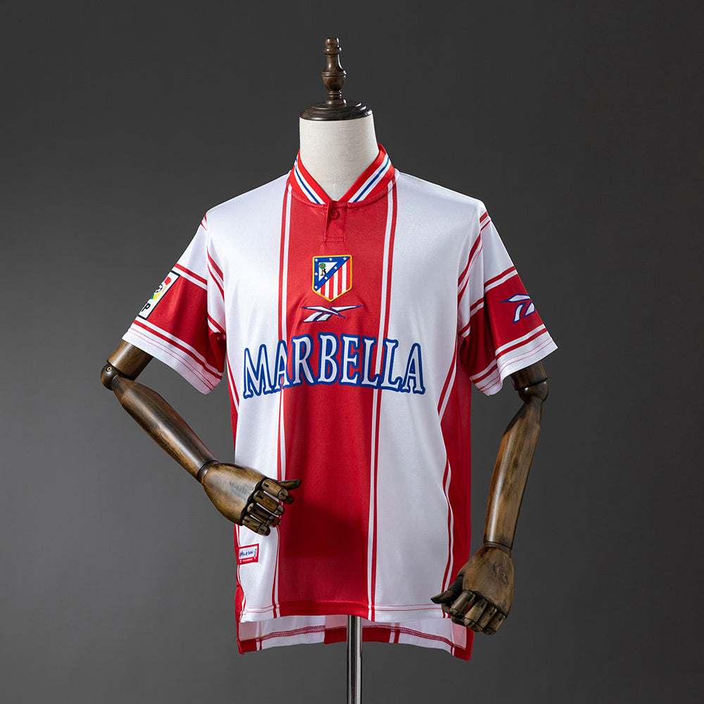 Camisola Atletico Madrid 1999-00 Principal Versão Adepto