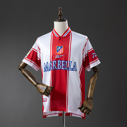 Camisola Atletico Madrid 1999-00 Principal Versão Adepto