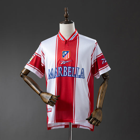 Camisola Atletico Madrid 1999-00 Principal Versão Adepto