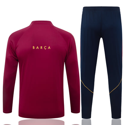 Fato de Treino FC Barcelona 2026-27 - Camisola com Fecho
